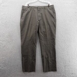 Bonobos Stretch Weekday Warrior Pants 38x30 Olive Green Mens Casual Chino